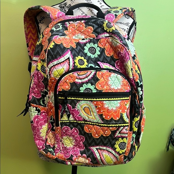Vera Bradley Handbags - Vera Bradley Floral Multicolor Backpack